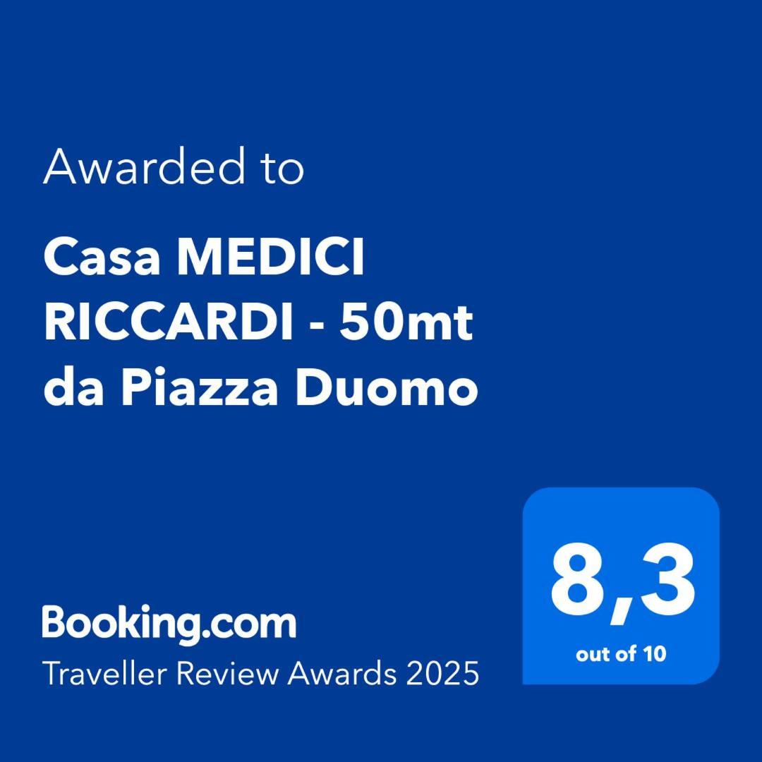 Ferienwohnung Casa Medici Riccardi - 50Mt Da Piazza Duomo Florenz Exterior foto